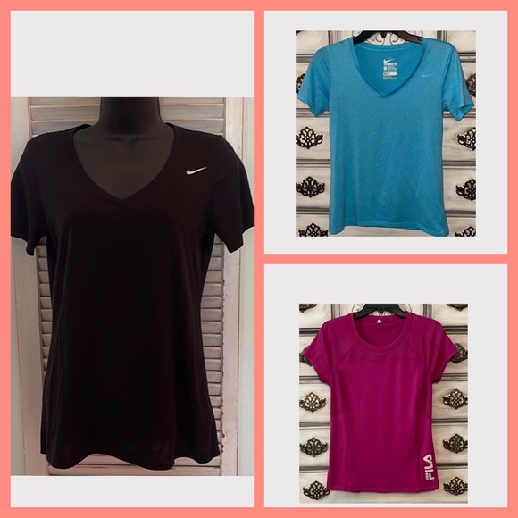 3 sport Tees Size S - Picture 1 of 13